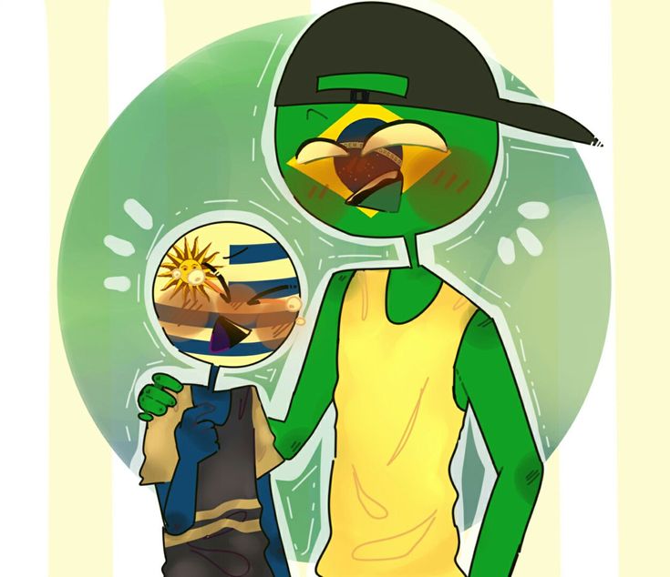 Brazil and Argentina (Requested by weirdPers0n19) : r/CountryHumans