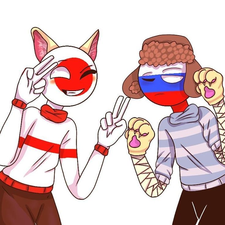 Countryhumans Japon x Russia