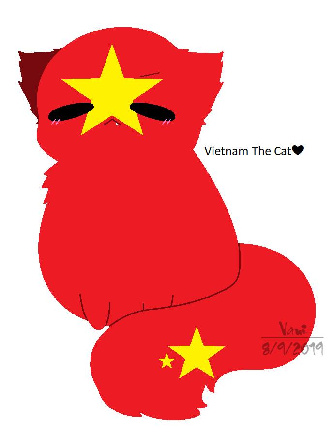 countryhumans Vietnam the cat