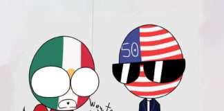 (#Countryhumans) MX: * Offended in Mexican * (Original Artist: @The_Lawlier | Tw 