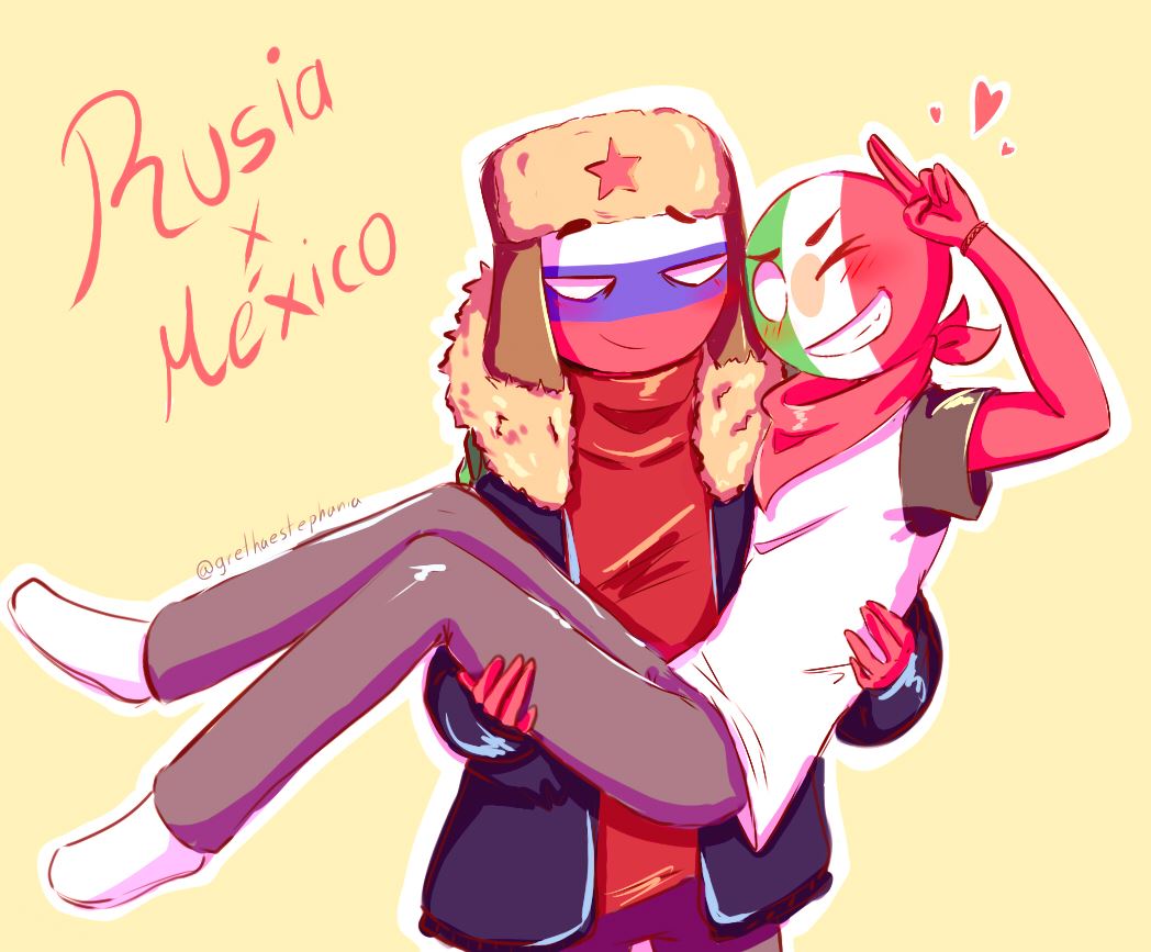 Russia X Mexico Countryhumans free images, download Russia X Mexico Country...